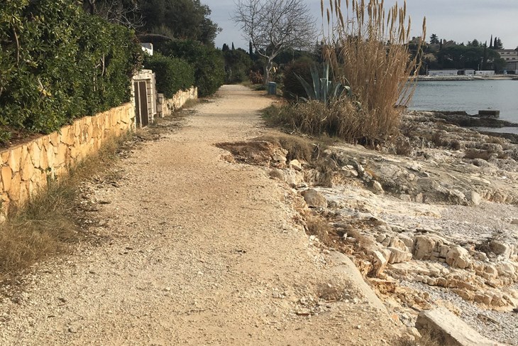 Uređenje plaže i obalne šetnice Karla Luegera u Rovinju – III faza radova