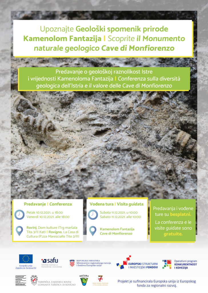 Upoznajte Geološki spomenik prirode Kamenolom Fantazija Grad Rovinj