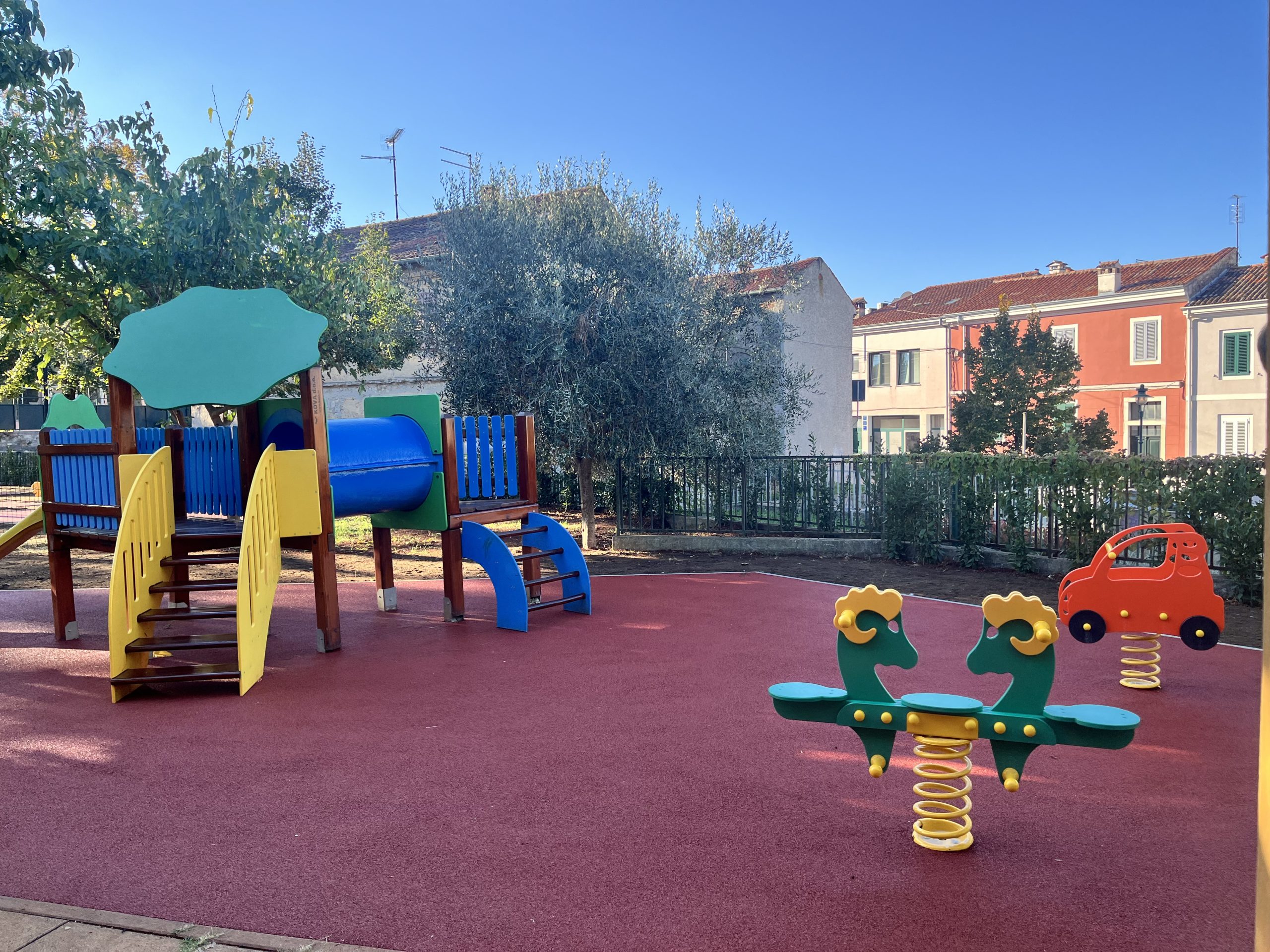 Uređeno igralište Talijanskog dječjeg vrtića „Naridola“