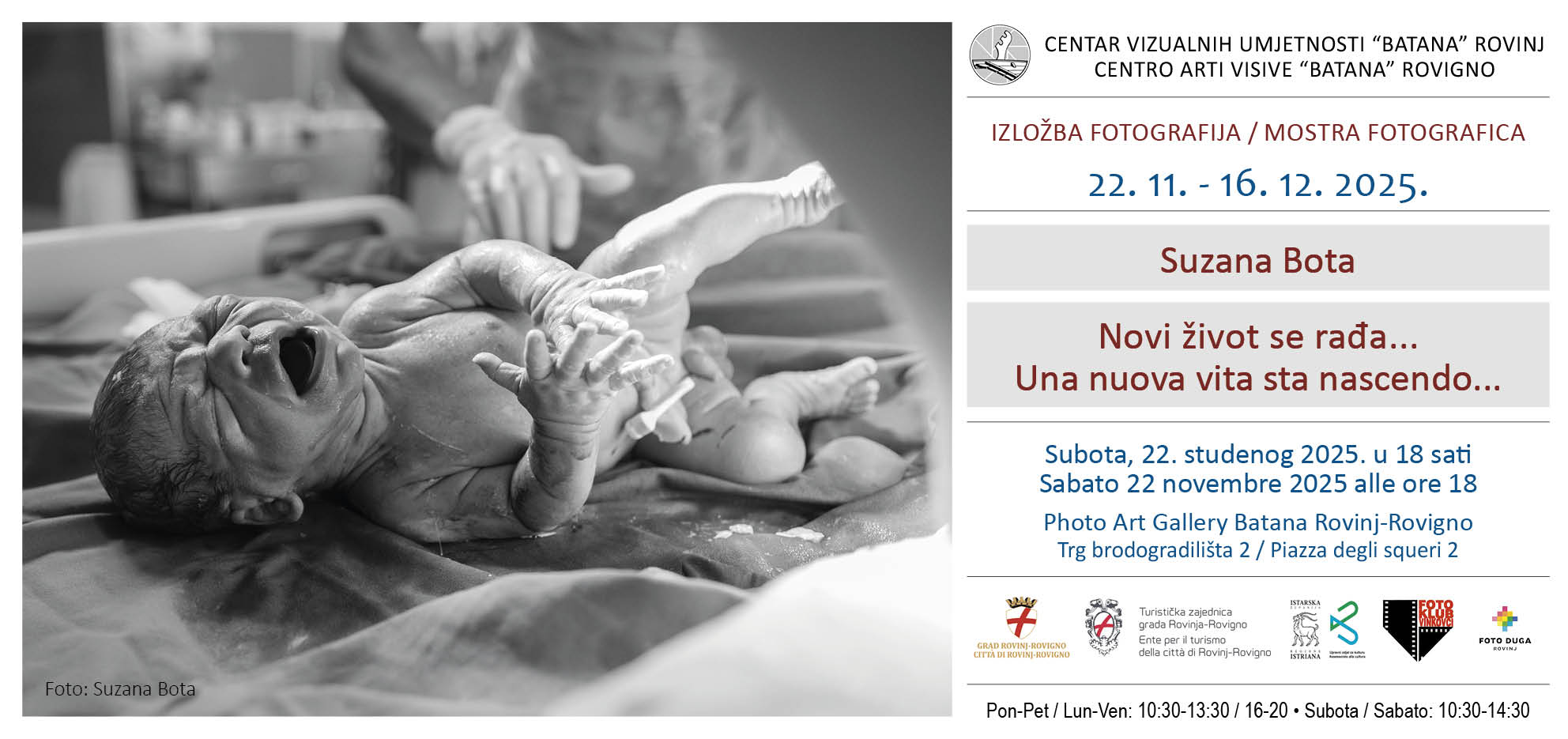 La mostra “Nasce una nuova vita” al CAV Batana