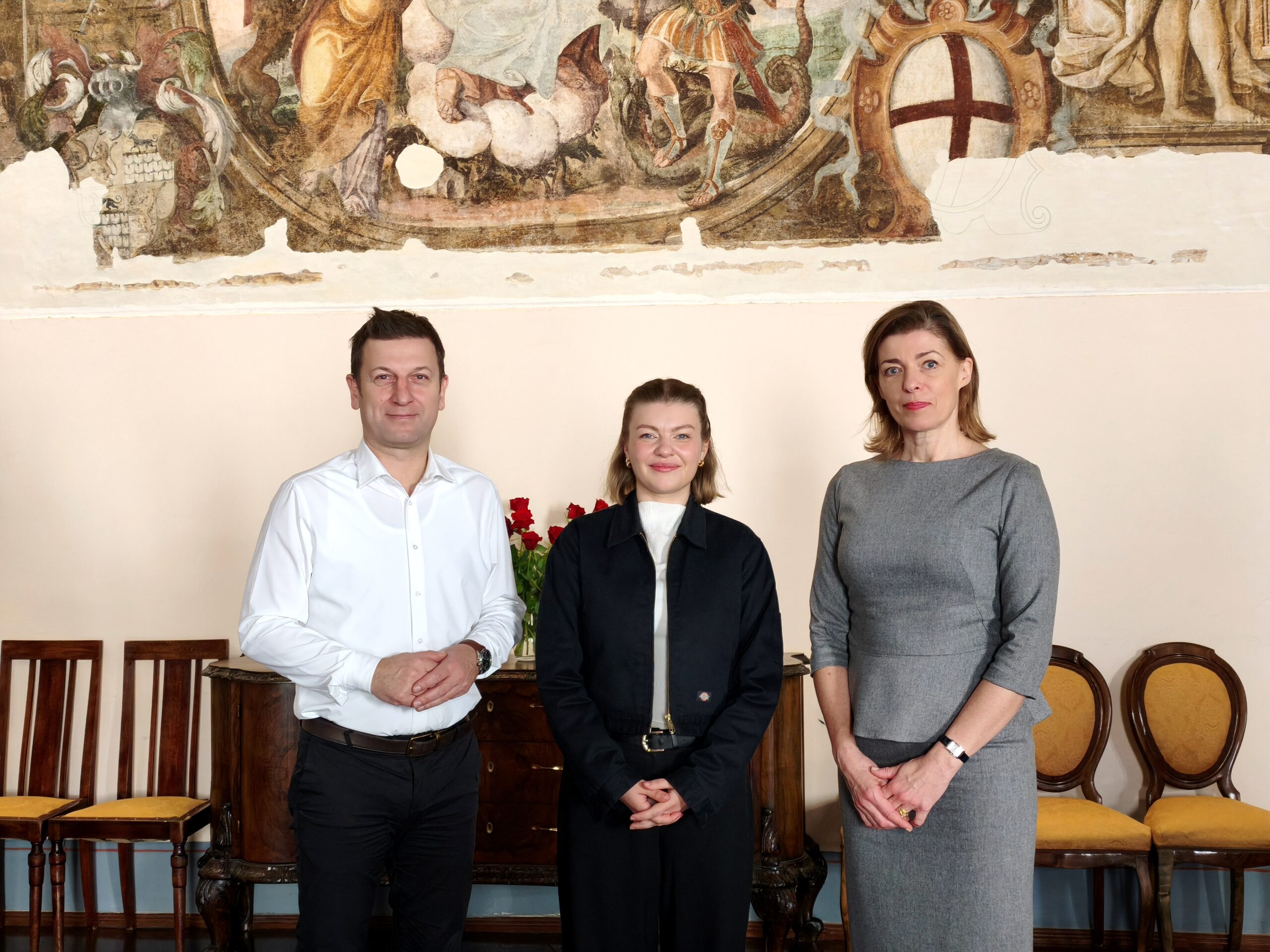 Gradonačelnik Emil Nimčević ugostio multimedijsku umjetnicu iz Salzburga Mareike Färber