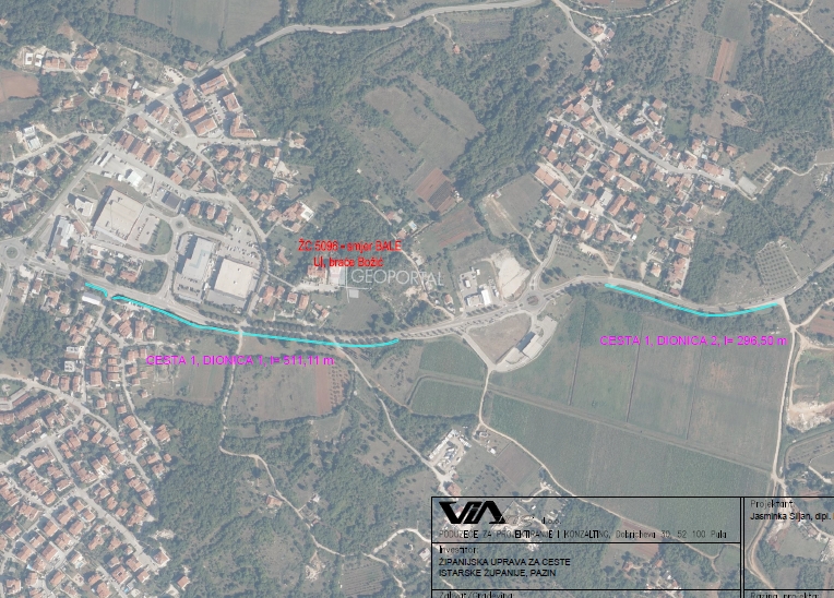 Županijska uprava za ceste započinje s uređenjem biciklističke staze u dijelu Ulice braće Božić