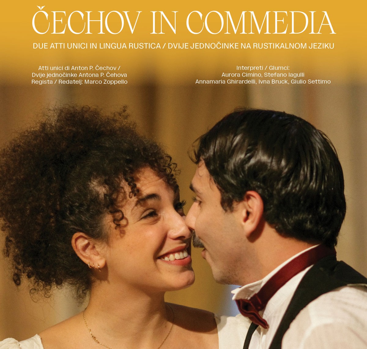 „Čehov u komediji: dvije jednočinke na rustikalnom jeziku” u Kazalištu Gandusio