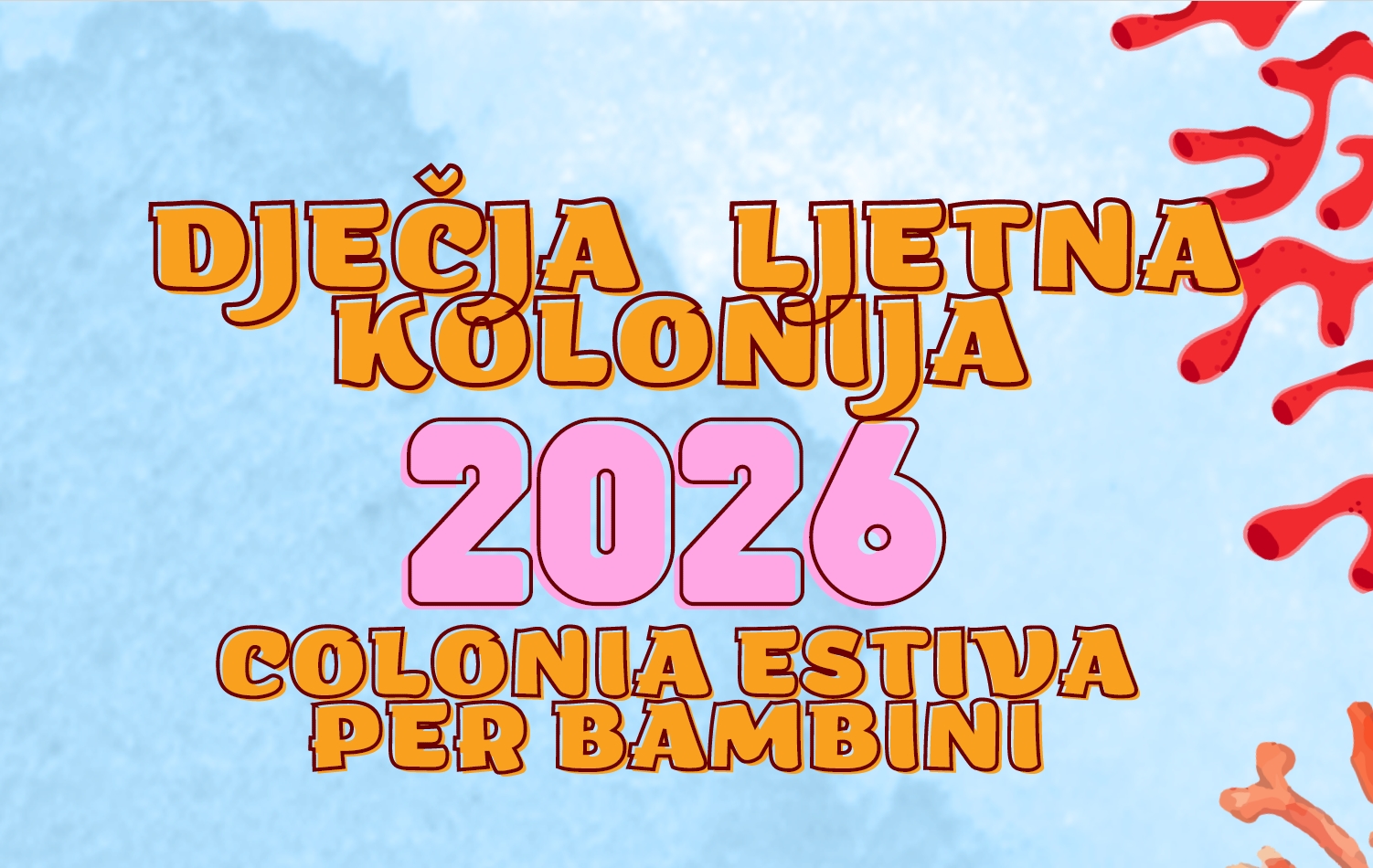 Sono aperte le iscrizioni per la Colonia estiva per bambini 2026