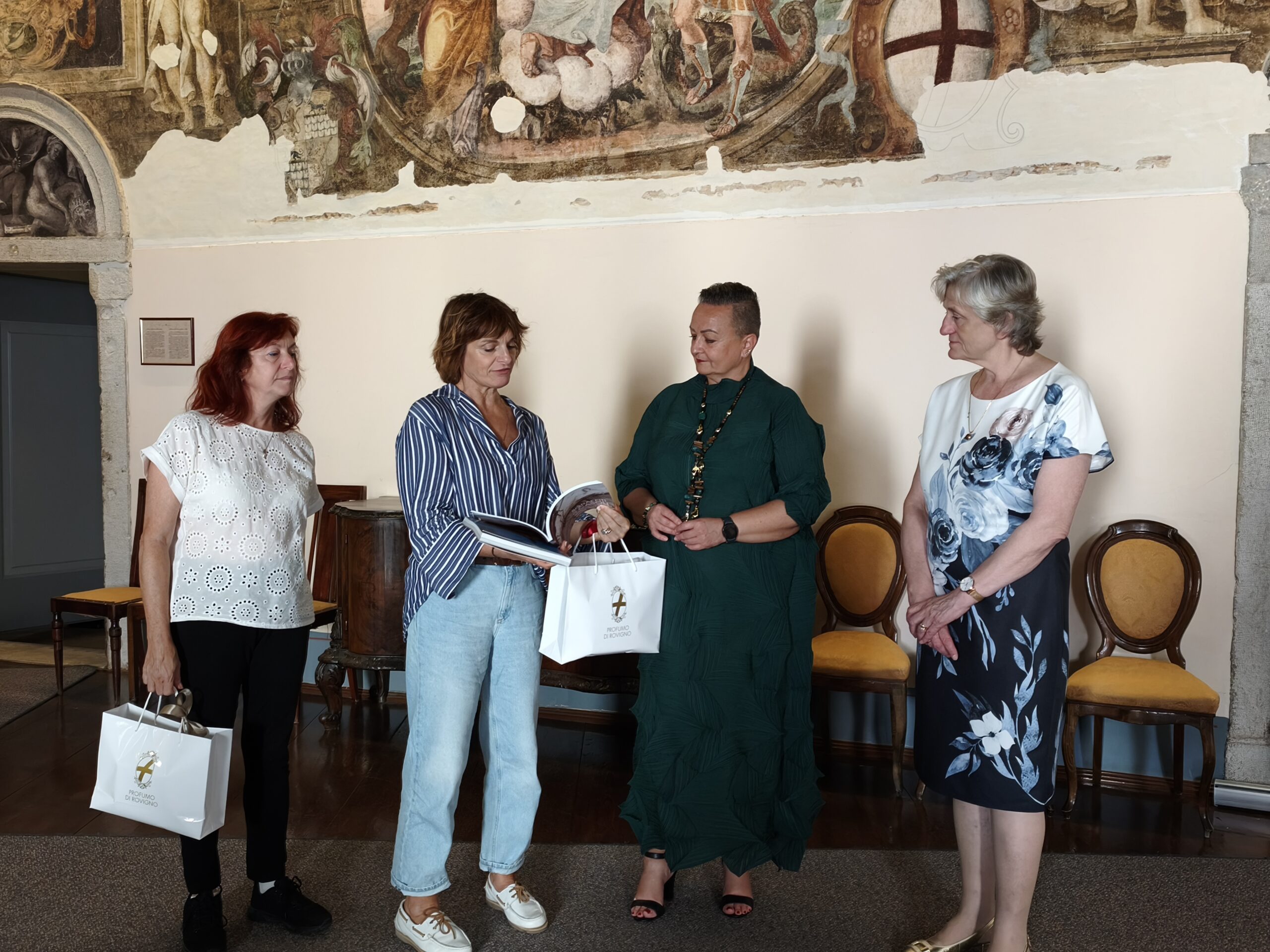 Ricevimento per le rappresentanti del Comune gemellato di Camaiore