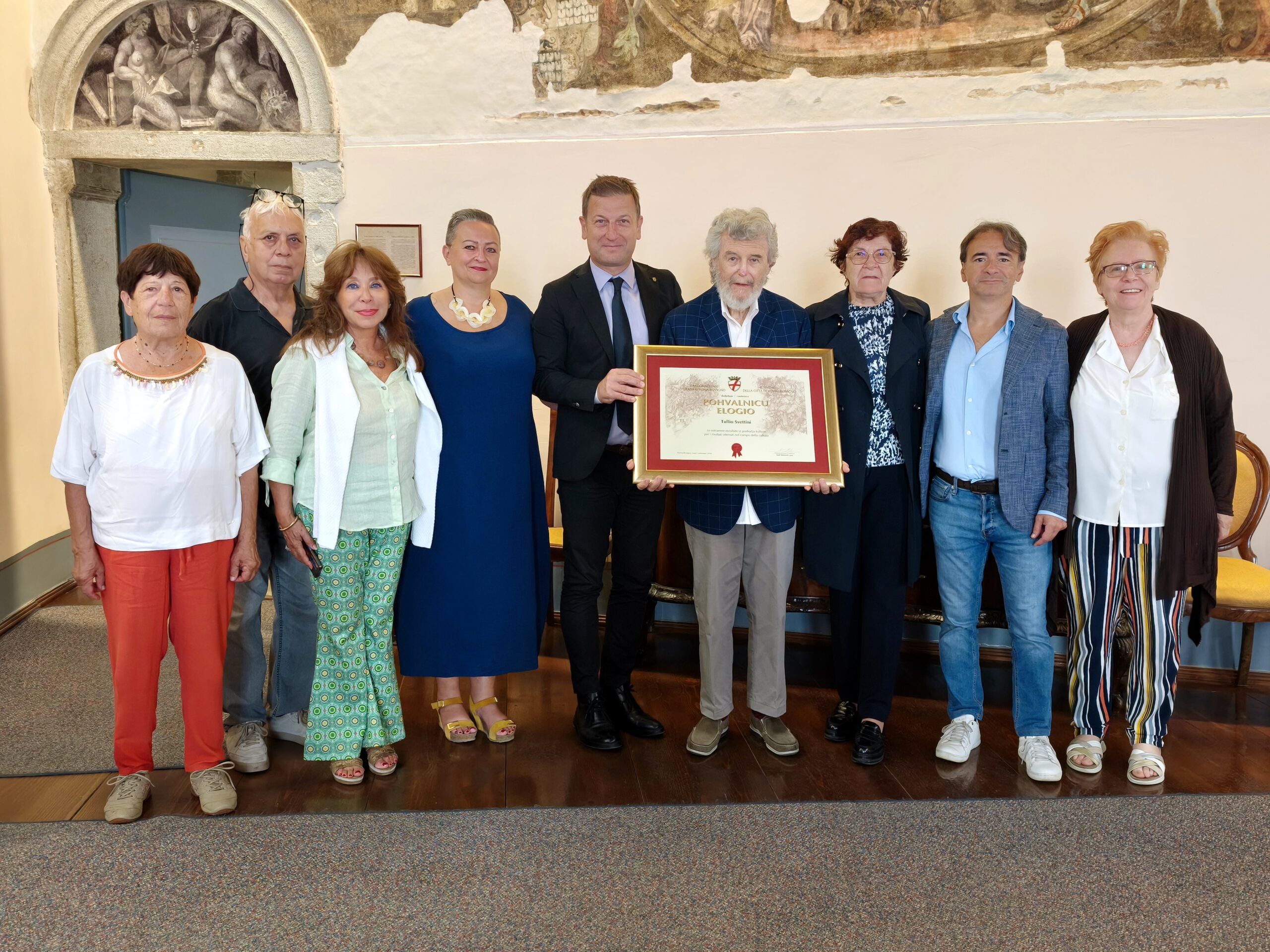 Gradonačelnik uručio pohvalnicu Tulliju Svettiniju