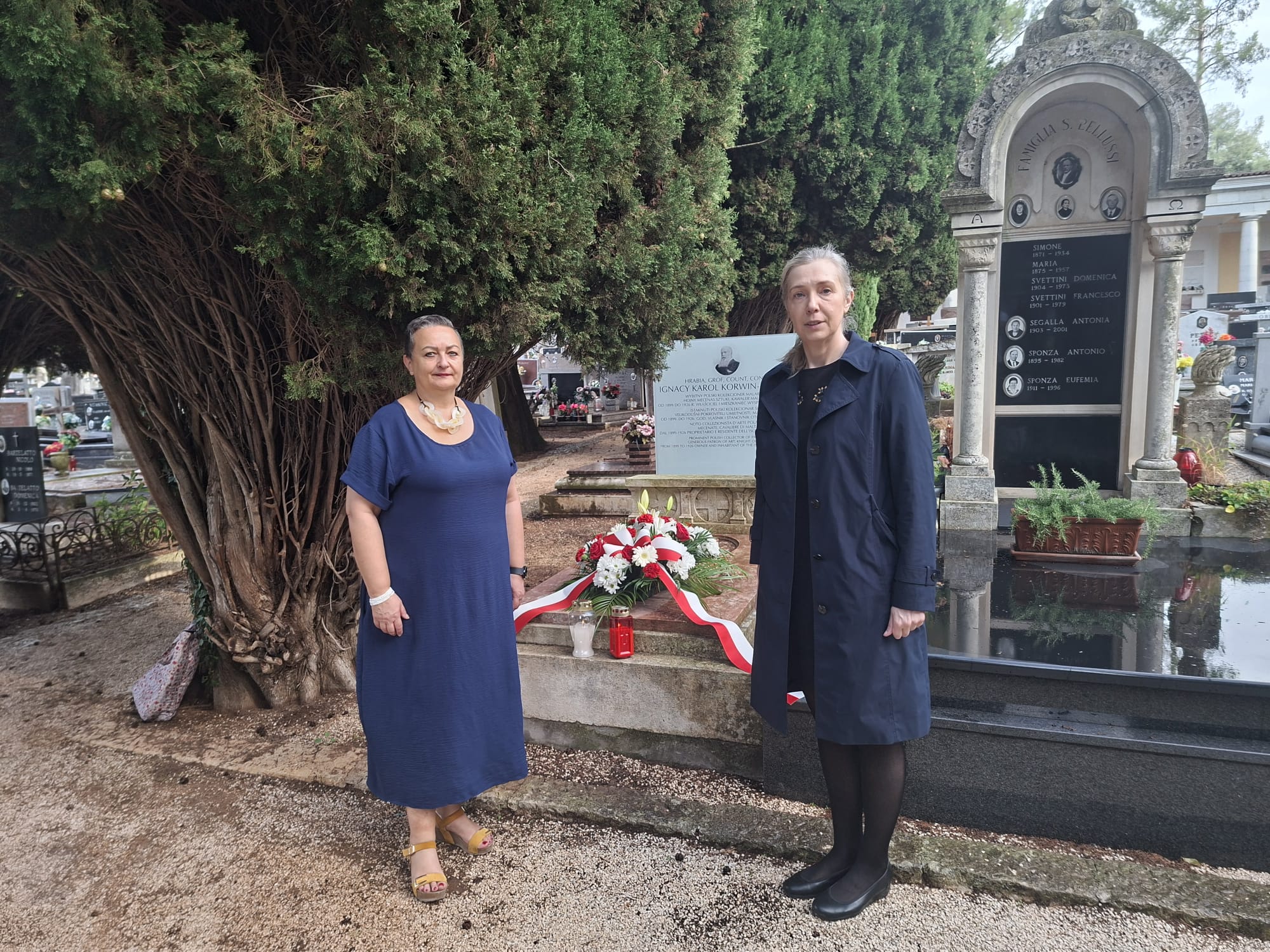 Odana počast grofu Ignacyju Korwin-Milewskom u Rovinju-Rovigno