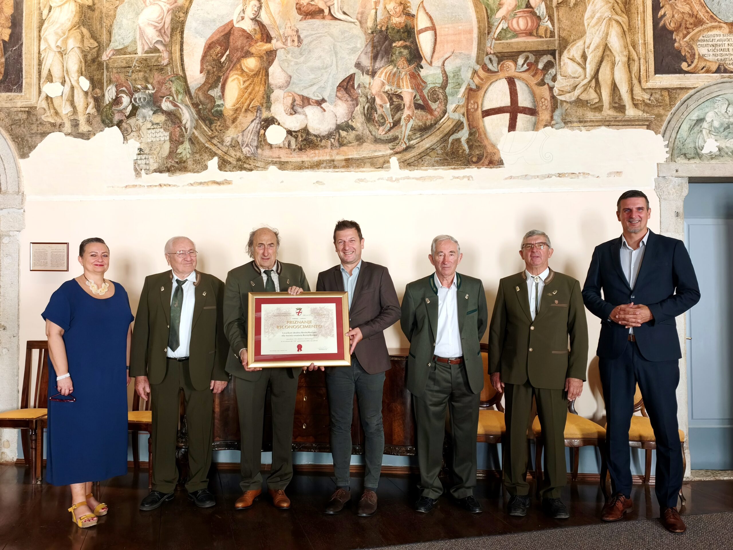 U Gradskoj palači održan svečani prijem povodom 130. obljetnice djelovanja Lovačkog društva